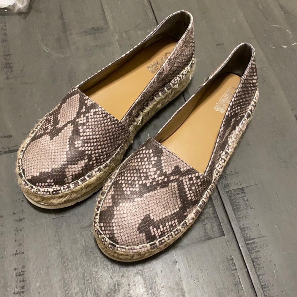 Espadrilles snakeskin